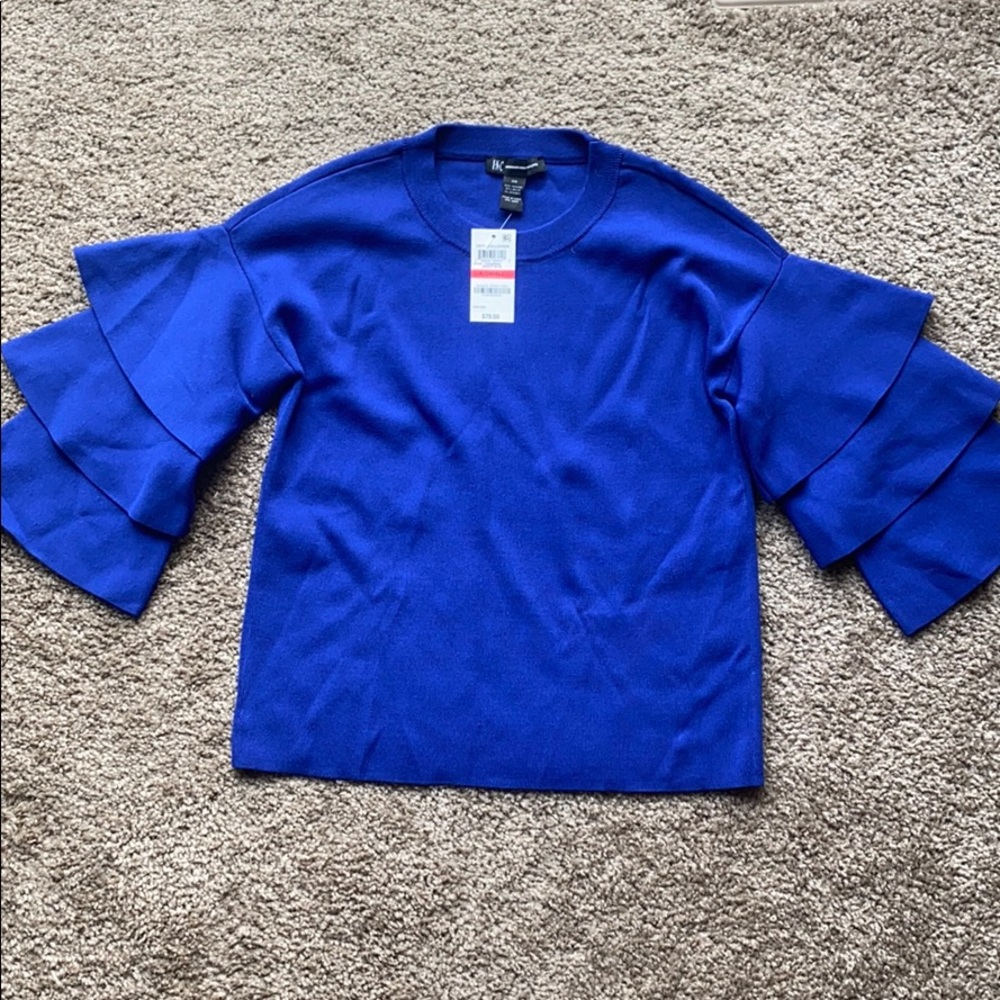 Blue INC Blouse, Size XS, new with tags never worn